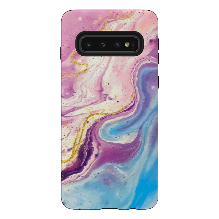 Galaxy S10 StrongFit marble o by haroulita