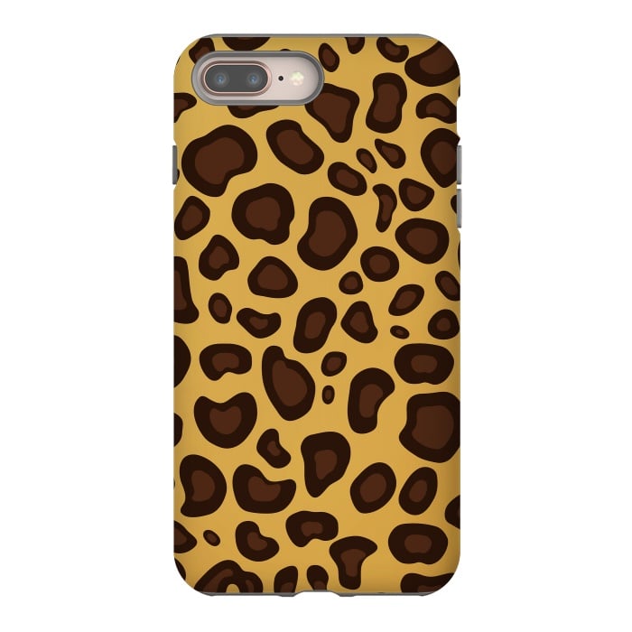 iPhone 7 plus StrongFit animal print leopard by haroulita