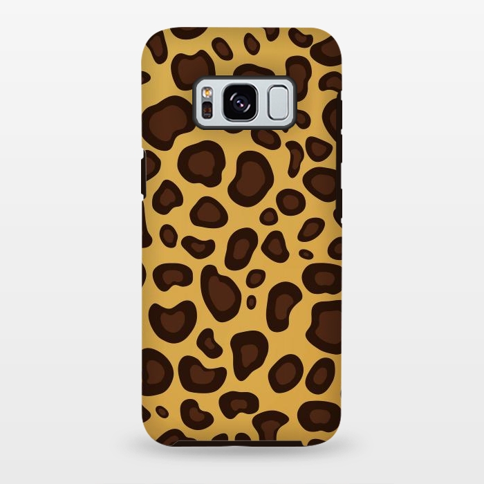 Galaxy S8 plus StrongFit animal print leopard by haroulita