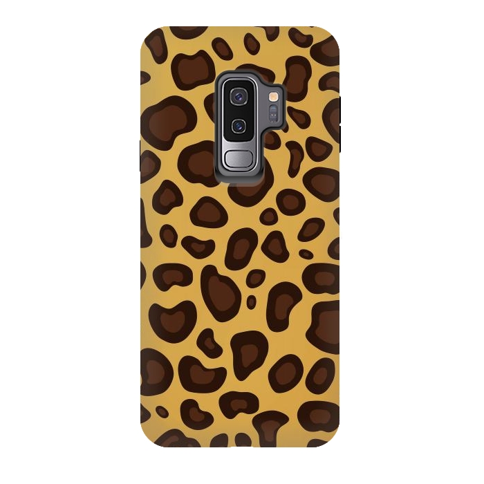 Galaxy S9 plus StrongFit animal print leopard by haroulita