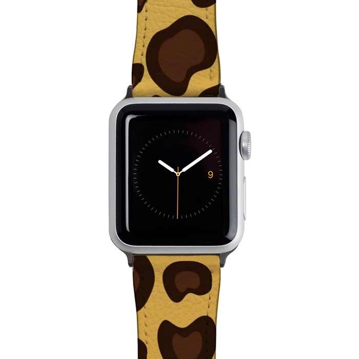 Watch 42mm / 44mm Strap PU leather animal print leopard by haroulita