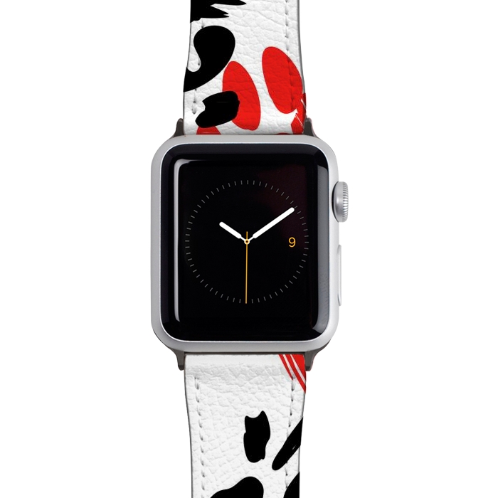 Watch 38mm / 40mm Strap PU leather colorful anima print by haroulita