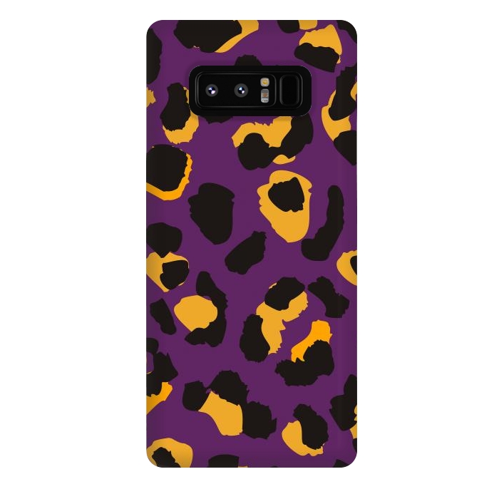 Galaxy Note 8 StrongFit wild animal print by haroulita
