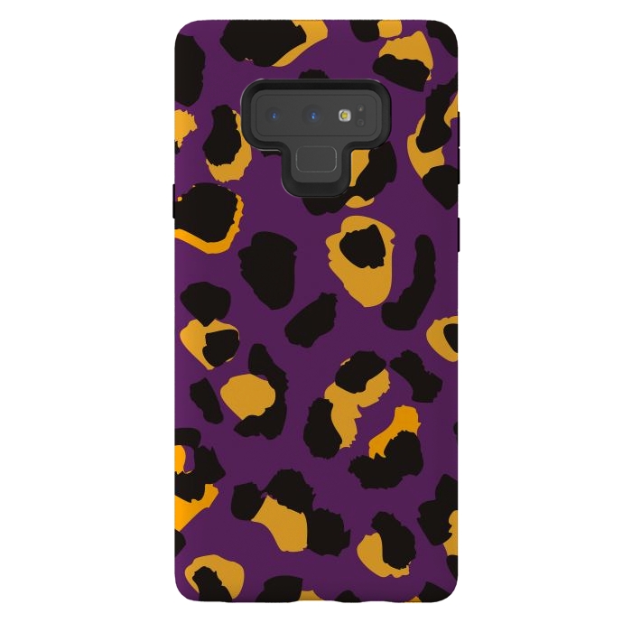 Galaxy Note 9 StrongFit wild animal print by haroulita