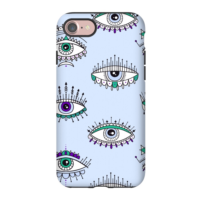 iPhone 7 StrongFit evil eyes by haroulita