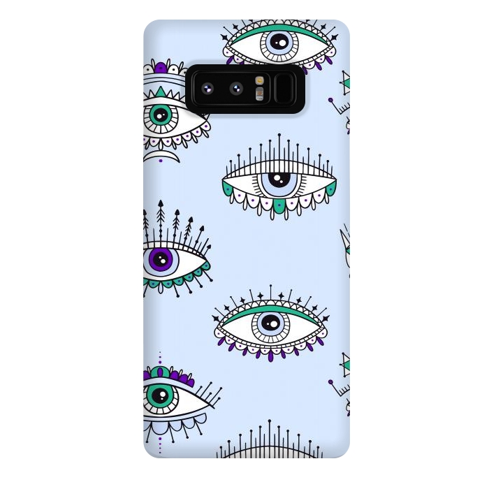 Galaxy Note 8 StrongFit evil eyes by haroulita