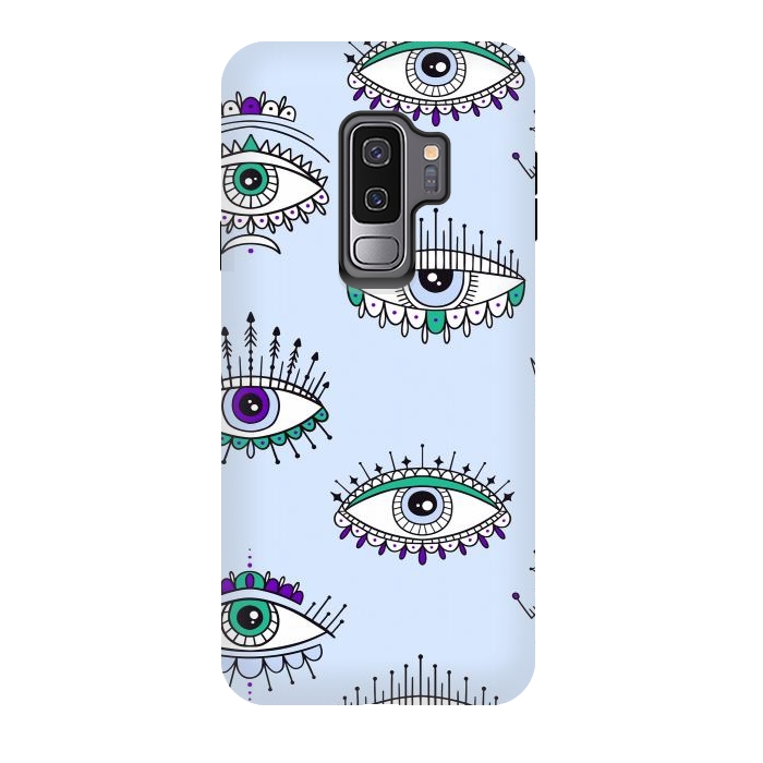 Galaxy S9 plus StrongFit evil eyes by haroulita