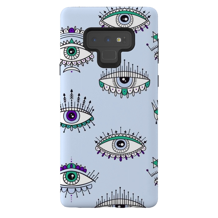 Galaxy Note 9 StrongFit evil eyes by haroulita