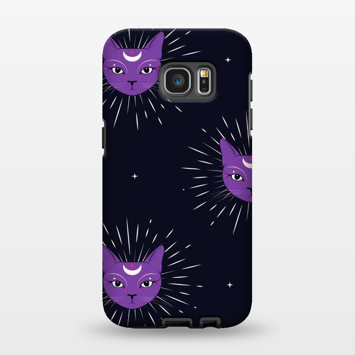 Galaxy S7 EDGE StrongFit magic cats by haroulita