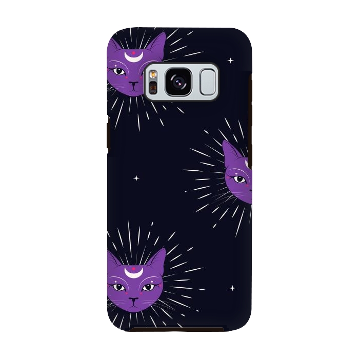 Galaxy S8 StrongFit magic cats by haroulita