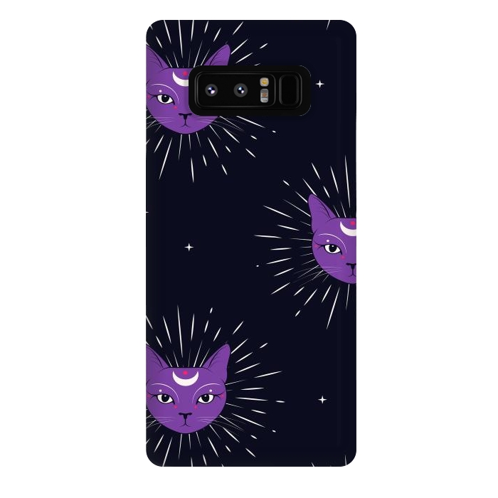 Galaxy Note 8 StrongFit magic cats by haroulita