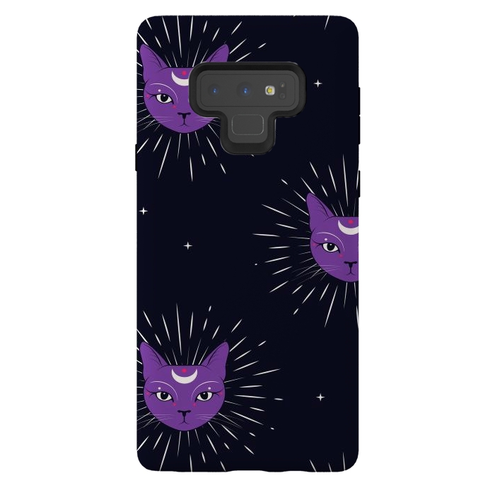 Galaxy Note 9 StrongFit magic cats by haroulita