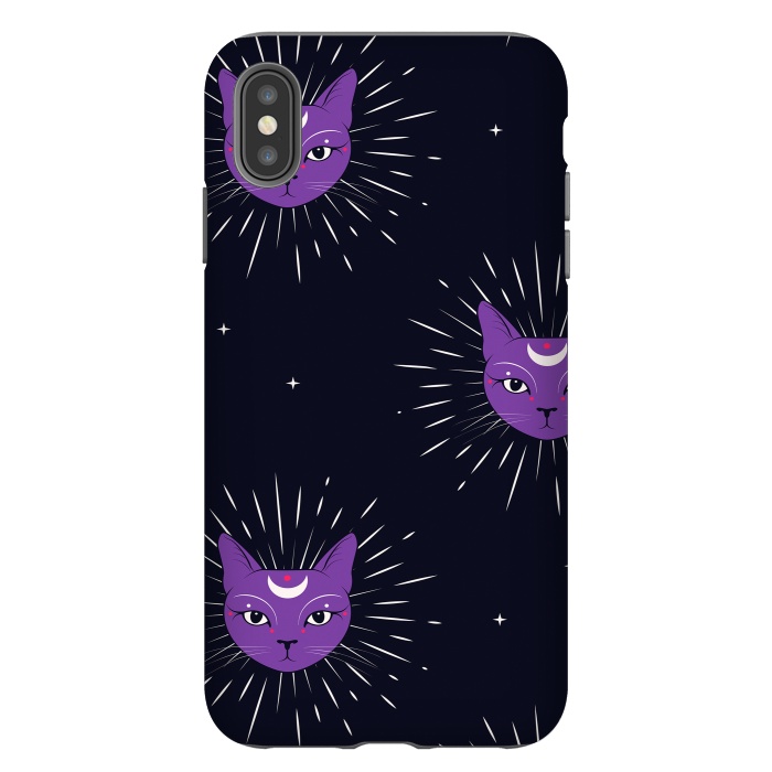 iPhone Xs Max StrongFit magic cats by haroulita