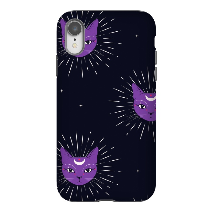 iPhone Xr StrongFit magic cats by haroulita