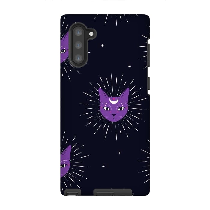Galaxy Note 10 StrongFit magic cats by haroulita