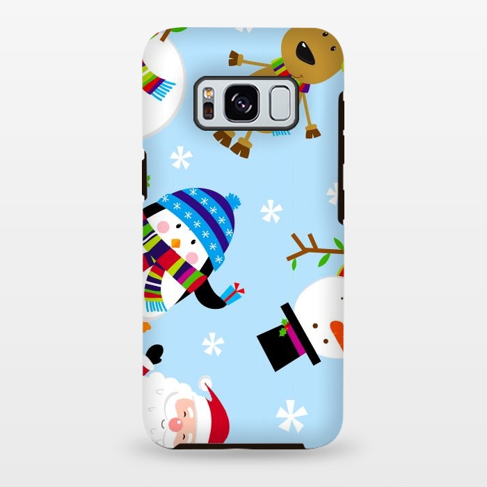 Galaxy S8 plus StrongFit xmas characters by haroulita