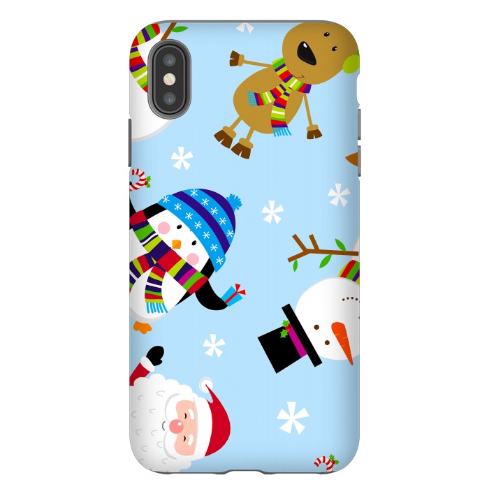 iPhone Xs Max StrongFit xmas characters by haroulita