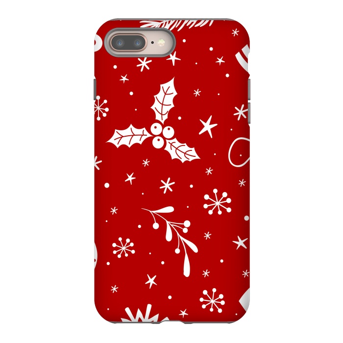 iPhone 7 plus StrongFit christmas pattern by haroulita