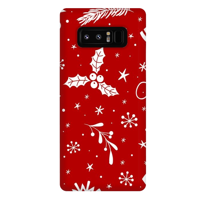 Galaxy Note 8 StrongFit christmas pattern by haroulita