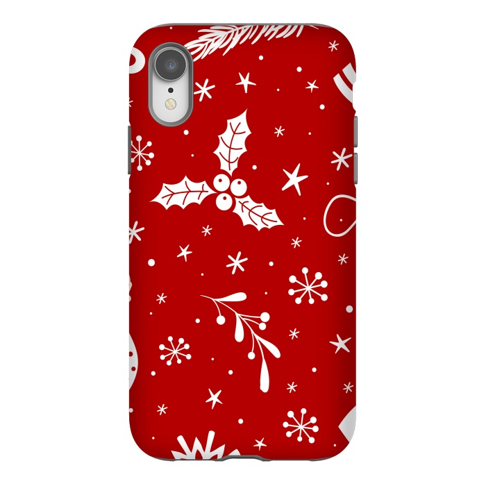 iPhone Xr StrongFit christmas pattern by haroulita