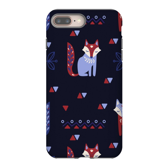iPhone 7 plus StrongFit cute fox by haroulita