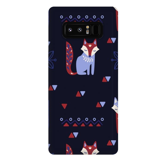 Galaxy Note 8 StrongFit cute fox by haroulita