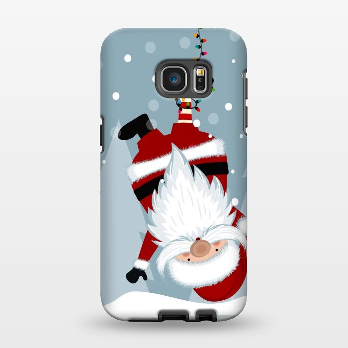 Galaxy S7 EDGE StrongFit funny santa claus xmas by haroulita