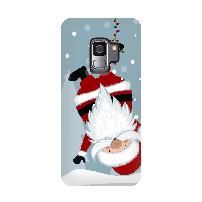 Galaxy S9 StrongFit funny santa claus xmas by haroulita