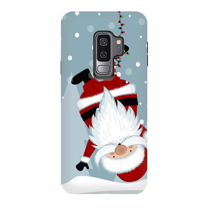 Galaxy S9 plus StrongFit funny santa claus xmas by haroulita