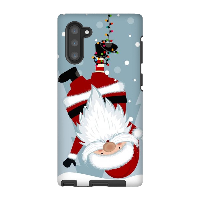 Galaxy Note 10 StrongFit funny santa claus xmas by haroulita