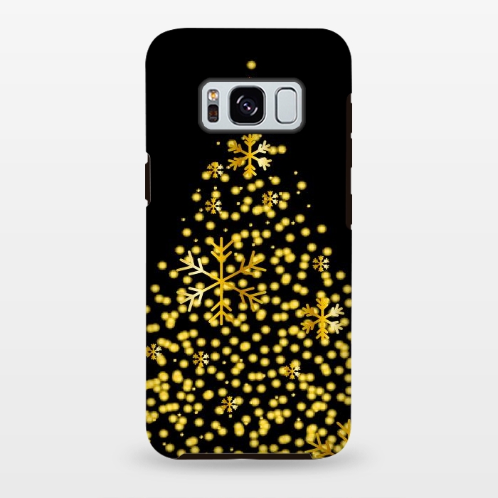Galaxy S8 plus StrongFit golden christmas tree by haroulita