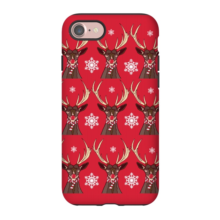 iPhone 7 StrongFit Reindeers by Steve Wade (Swade)