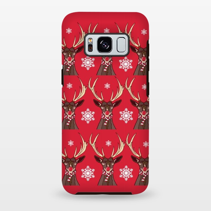 Galaxy S8 plus StrongFit Reindeers by Steve Wade (Swade)