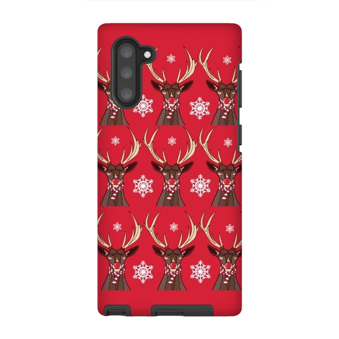 Galaxy Note 10 StrongFit Reindeers by Steve Wade (Swade)