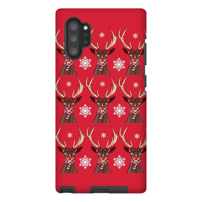 Galaxy Note 10 plus StrongFit Reindeers by Steve Wade (Swade)
