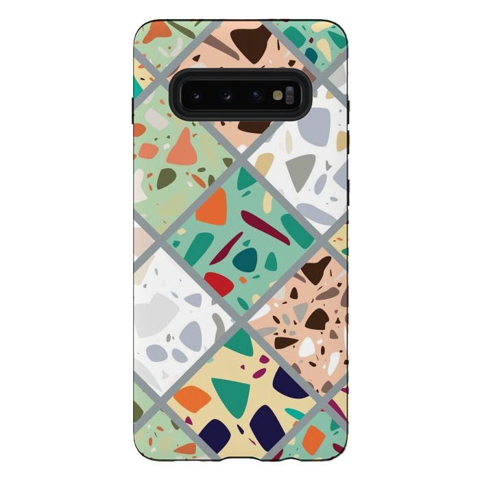 Galaxy S10 plus StrongFit Terrazzo 018 by Jelena Obradovic