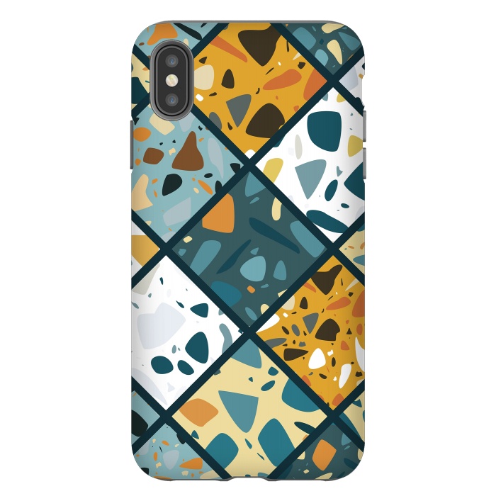 iPhone Xs Max StrongFit Terrazzo 020 by Jelena Obradovic