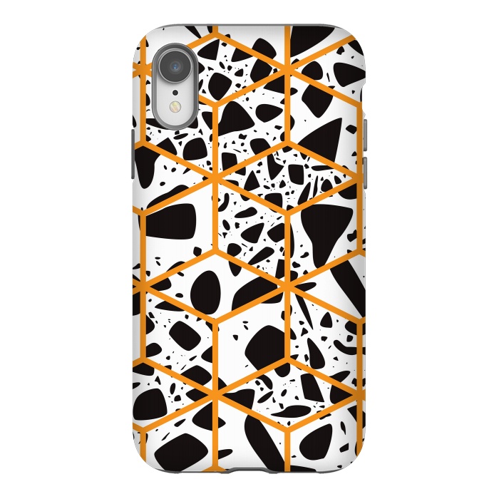 iPhone Xr StrongFit Terrazzo 024 by Jelena Obradovic