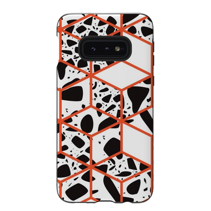 Galaxy S10e StrongFit Terrazzo 025 by Jelena Obradovic