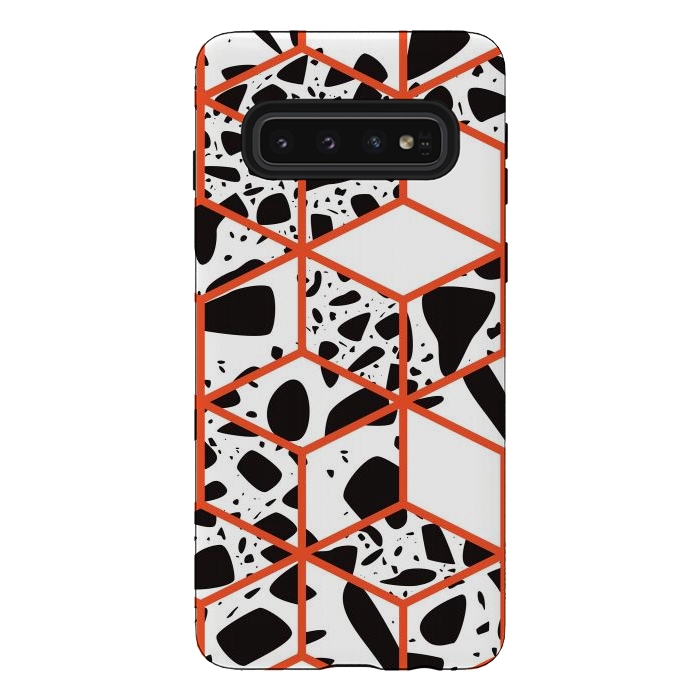 Galaxy S10 StrongFit Terrazzo 025 by Jelena Obradovic