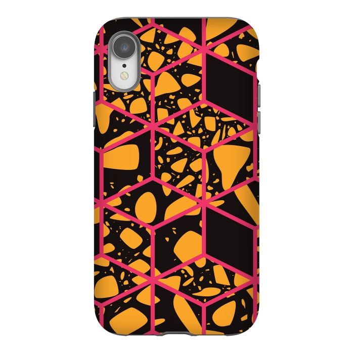 iPhone Xr StrongFit Terrazzo 026 by Jelena Obradovic