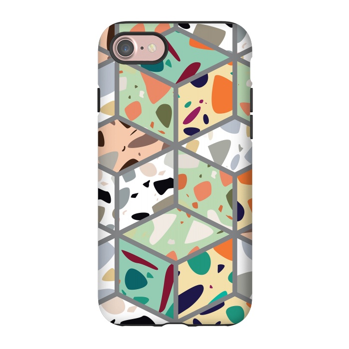 iPhone 7 StrongFit Terrazzo 029 by Jelena Obradovic