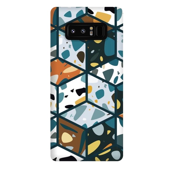 Galaxy Note 8 StrongFit Terrazzo 030 by Jelena Obradovic