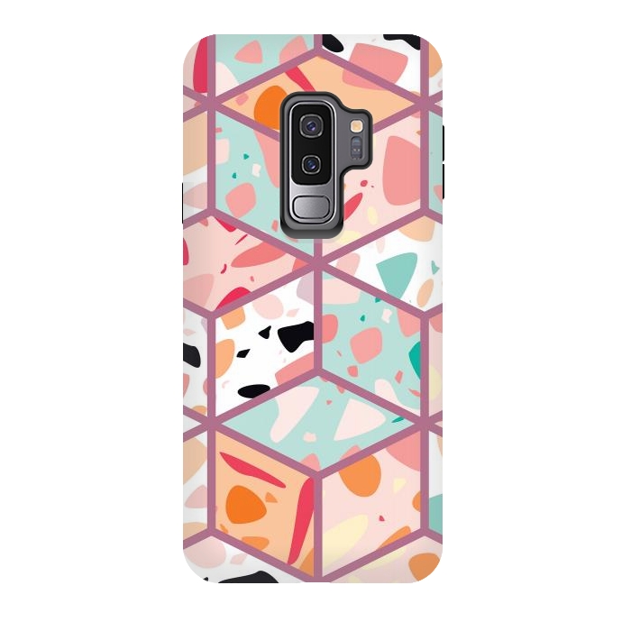 Galaxy S9 plus StrongFit Terrazzo 035 by Jelena Obradovic