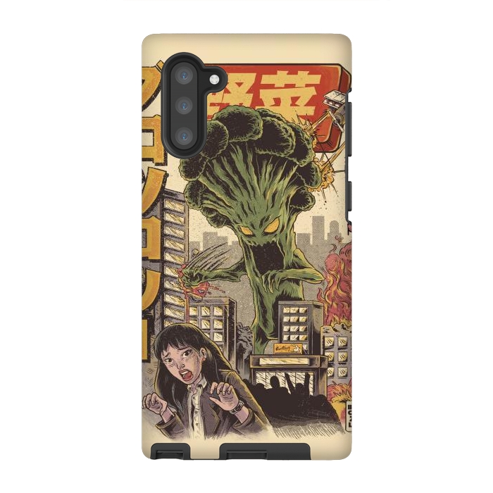 Galaxy Note 10 StrongFit THE BROCCOZILLA by Ilustrata