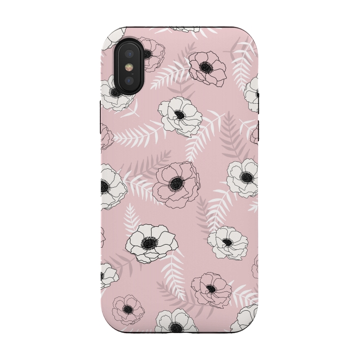 iPhone Xs / X StrongFit Anemone by Jms