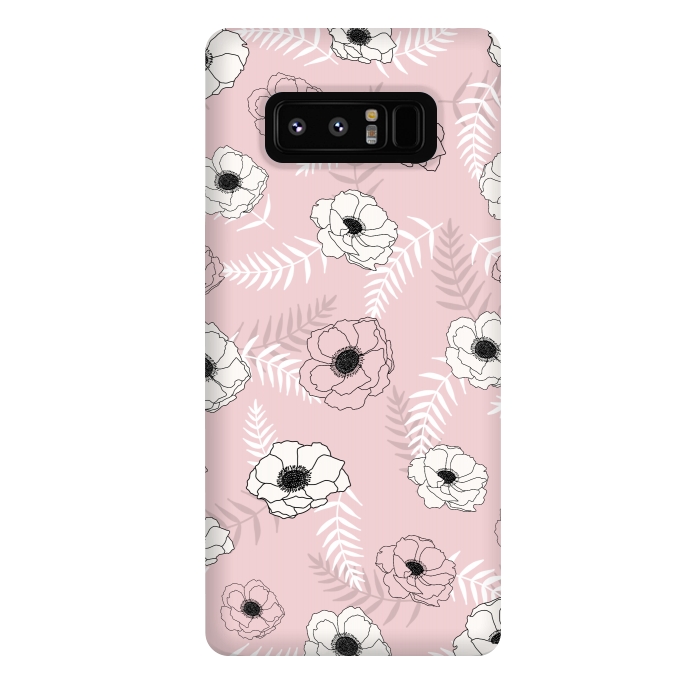 Galaxy Note 8 StrongFit Anemone by Jms