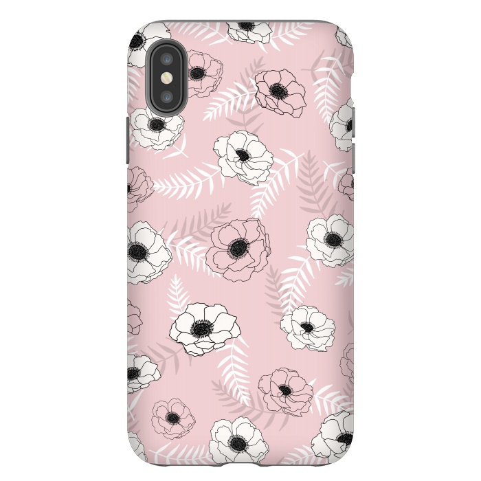 iPhone Xs Max StrongFit Anemone by Jms