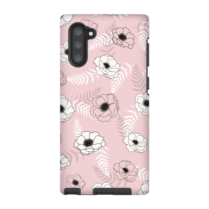 Galaxy Note 10 StrongFit Anemone by Jms