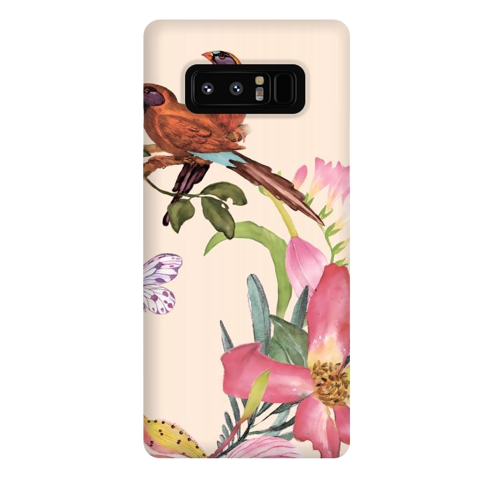Galaxy Note 8 StrongFit Sweet Birds by Creativeaxle
